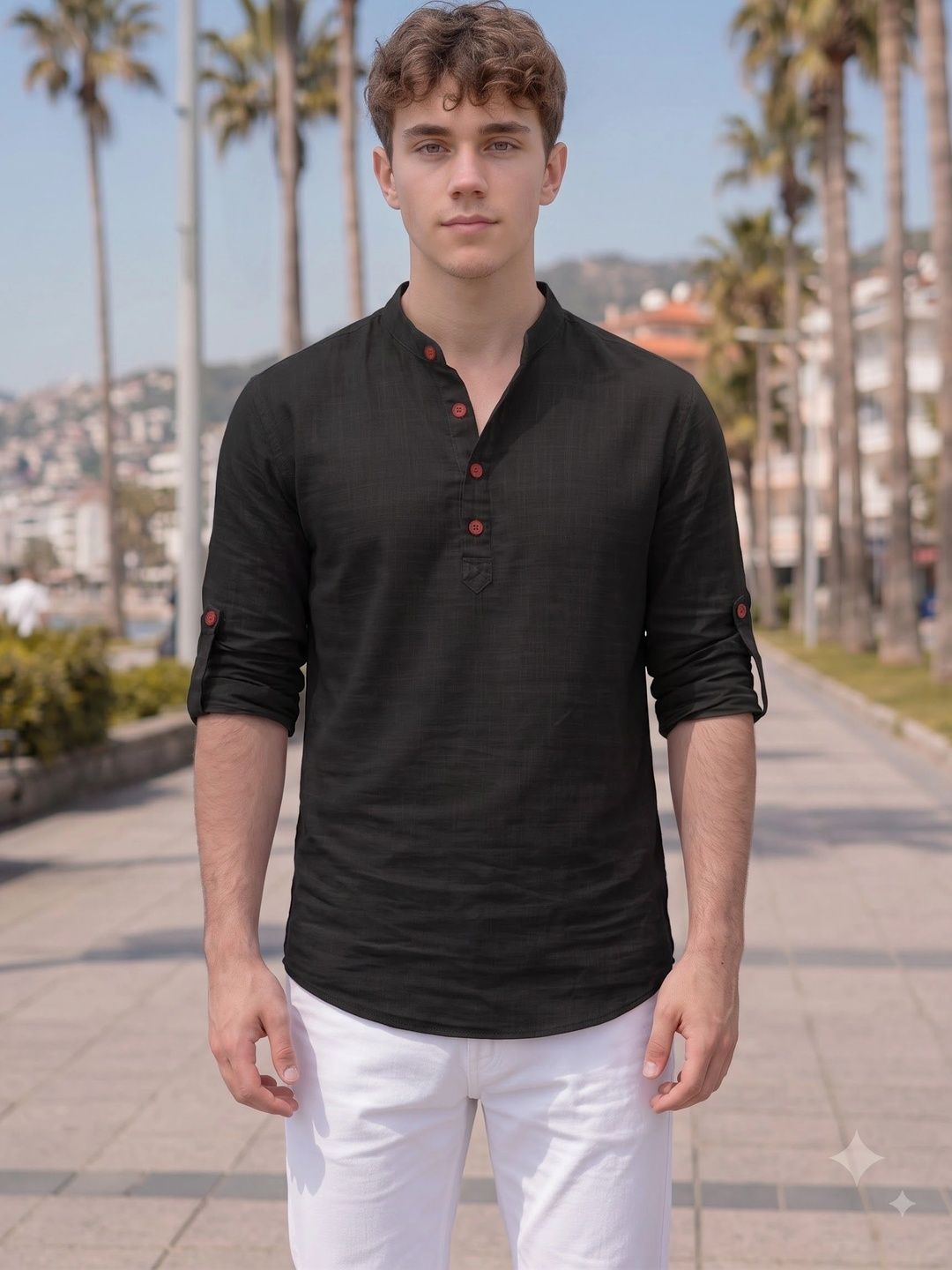 Zombom Men Standard Casual Shirt-picture-12