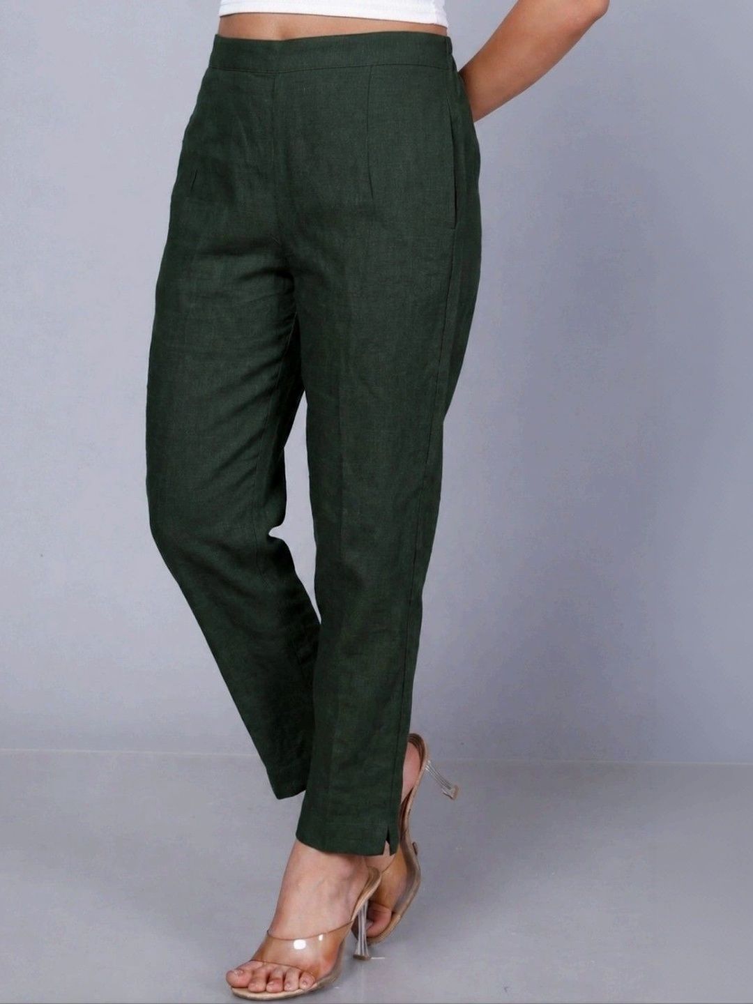 RIVNIX Women Smart High-Rise Trousers-picture-17