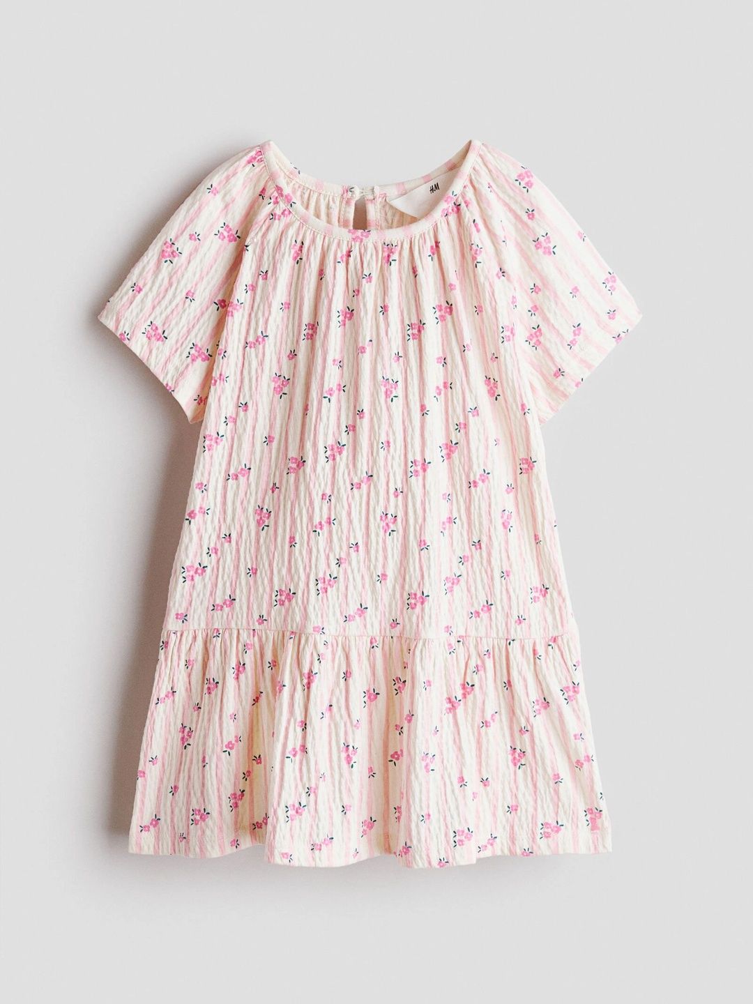 H&M Girls Patterned Cotton Dress-picture-33