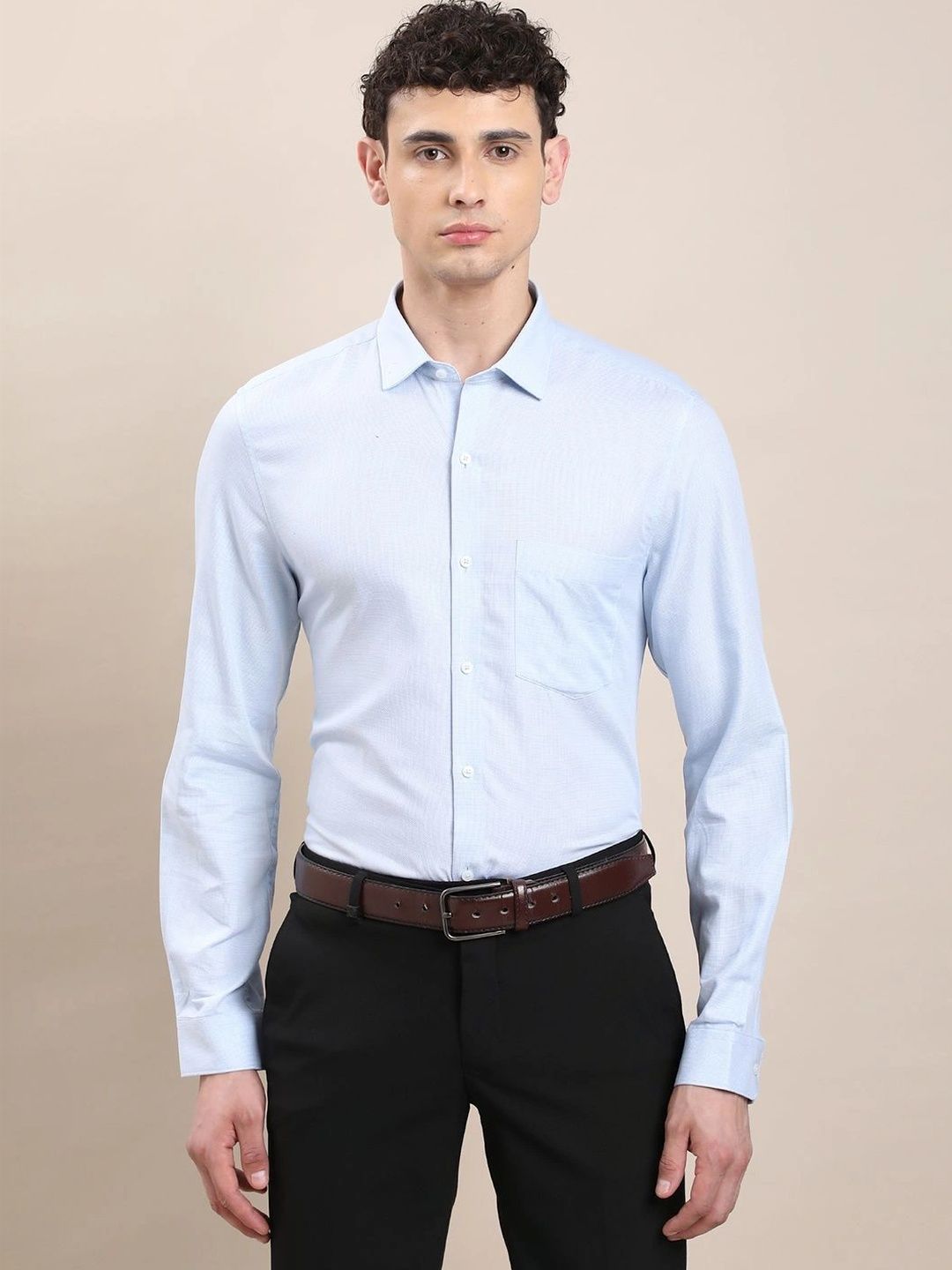 Turtle Men Standard Slim Fit Formal Shirt-picture-13