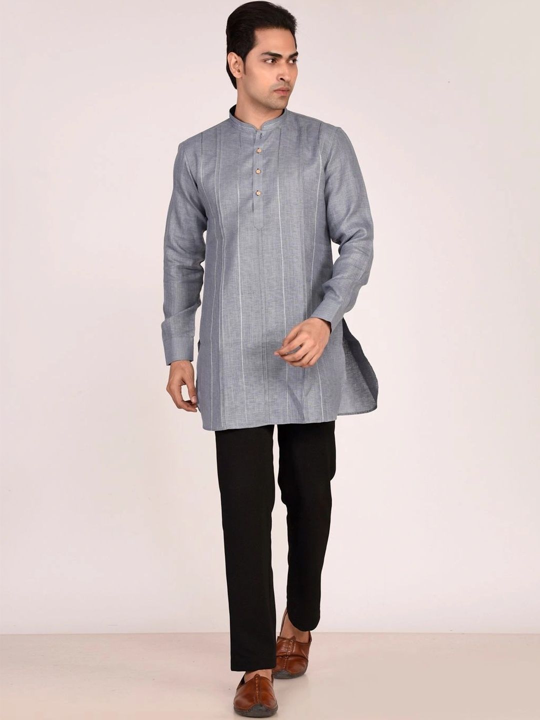 Manish Creations Men Striped Kurta-picture-50
