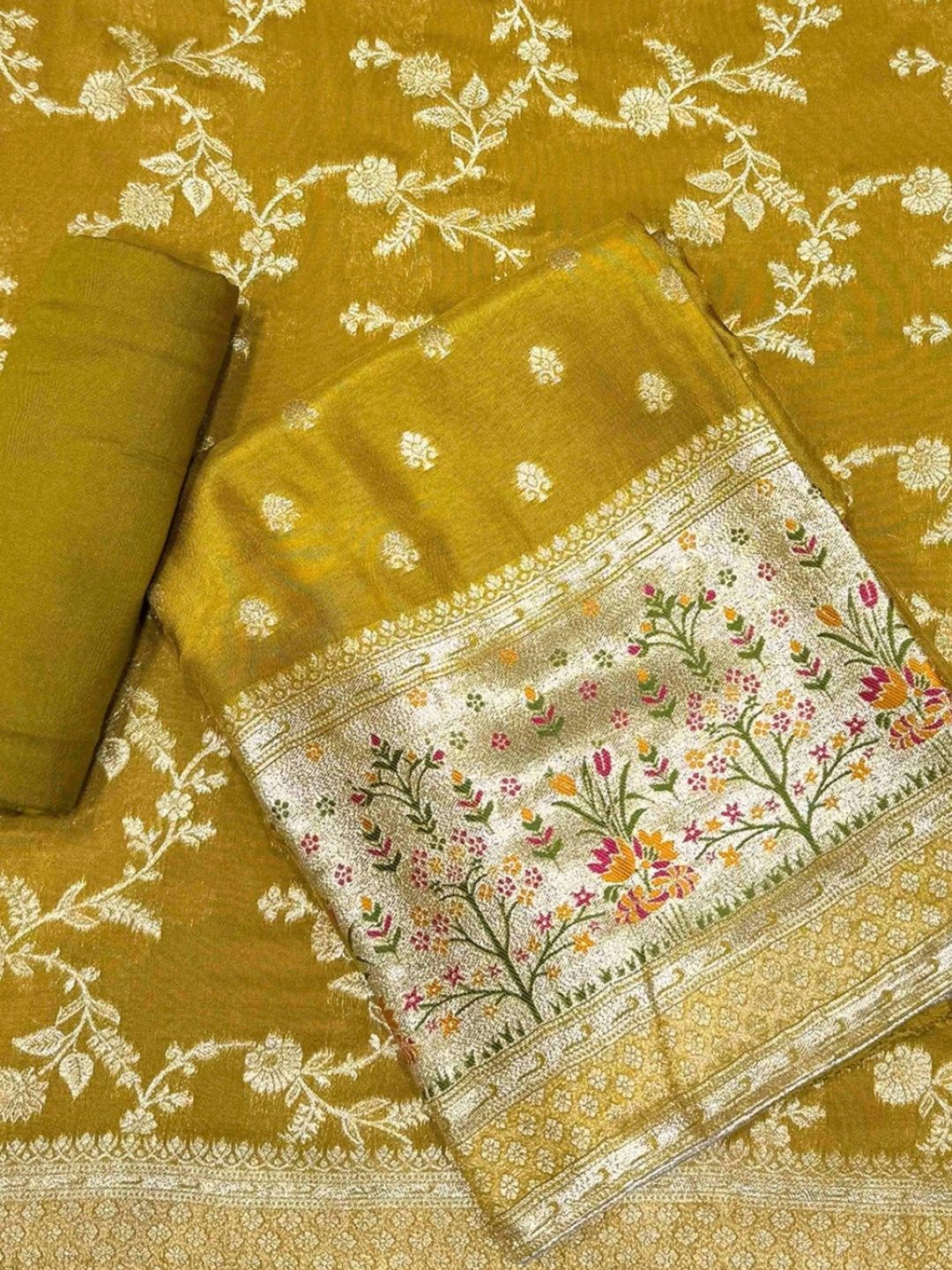 Biba Unstitched Dress Material-picture-32
