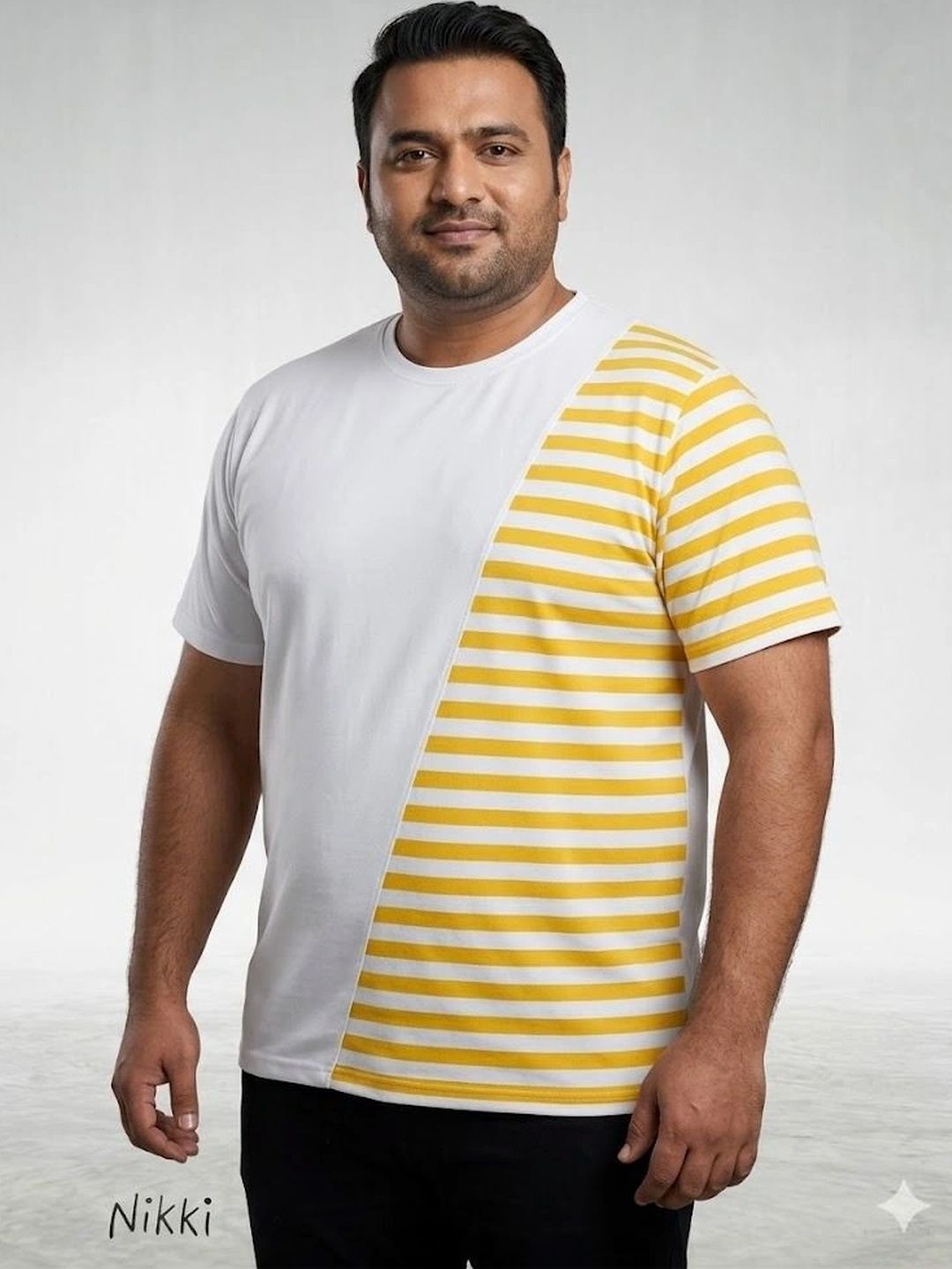 DAAWEAR OUTFITS Men Colourblocked T-shirt-picture-15