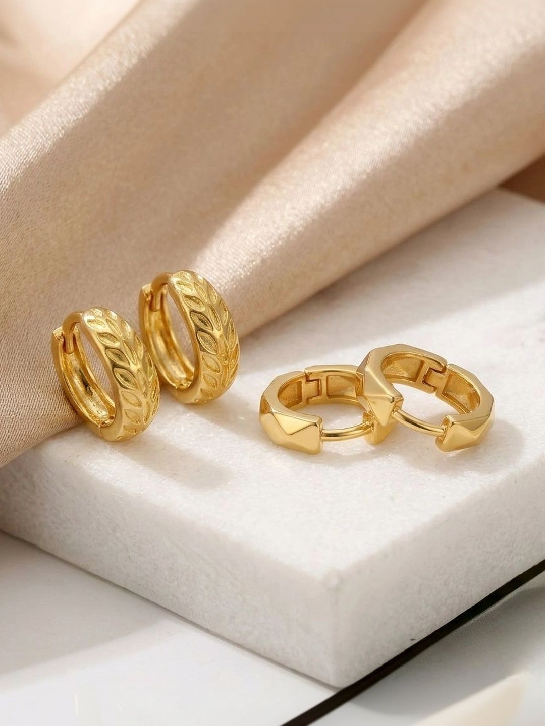 MA FASHION Geometric Hoop Earrings-picture-22