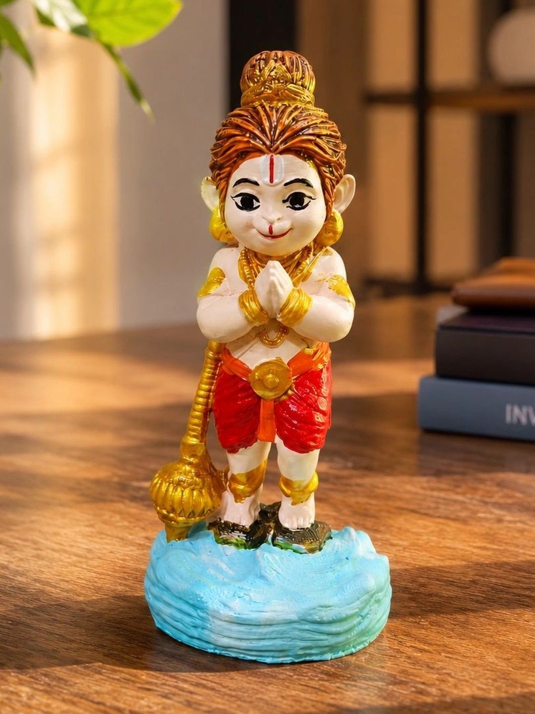 Adhvik Multicoloured Religious Figurine Showpiece-image-13