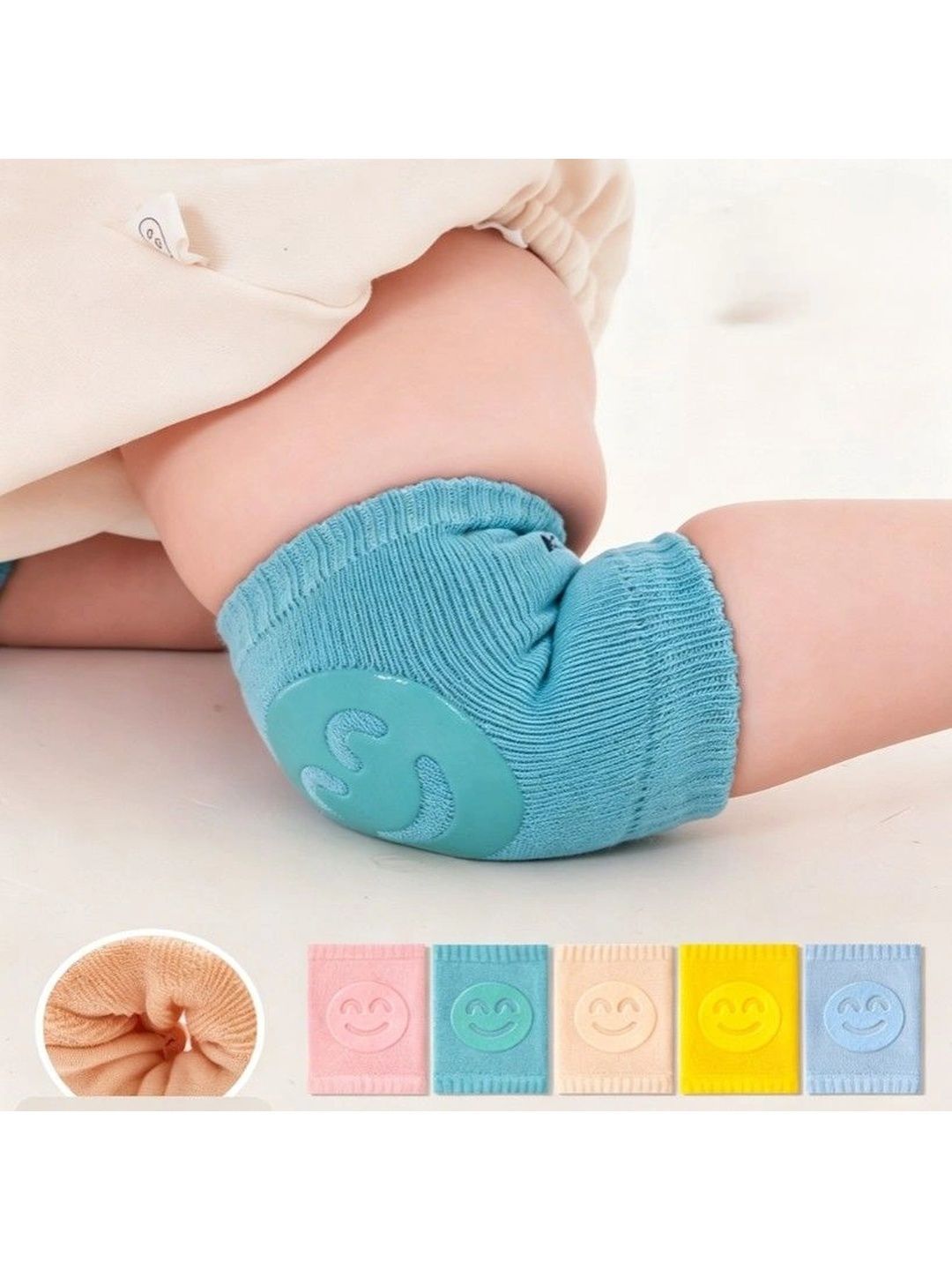 Nihvi Unisex Kids Pack of 3 Cotton Assorted Patterned Knee Length Socks-picture-38