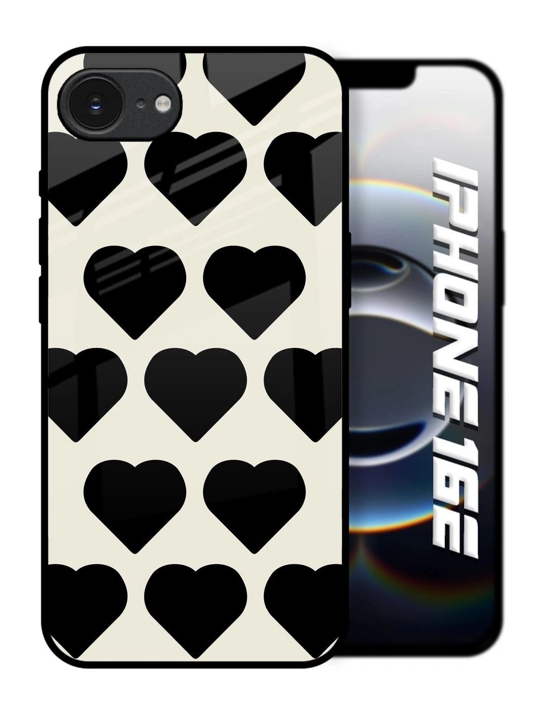 QRIOH Conversational Printed Apple iPhone 16e Back Case Mobile Accessories-image-37