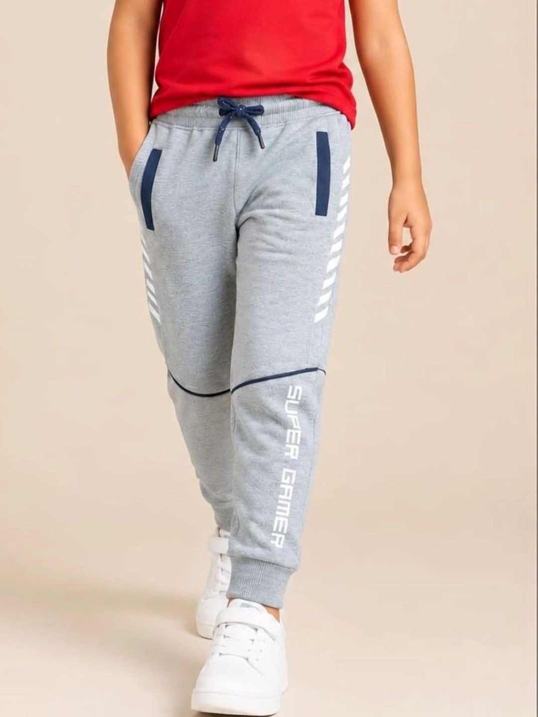 Nino Togs Boys Regular Fit Typography Training Joggers-picture-13