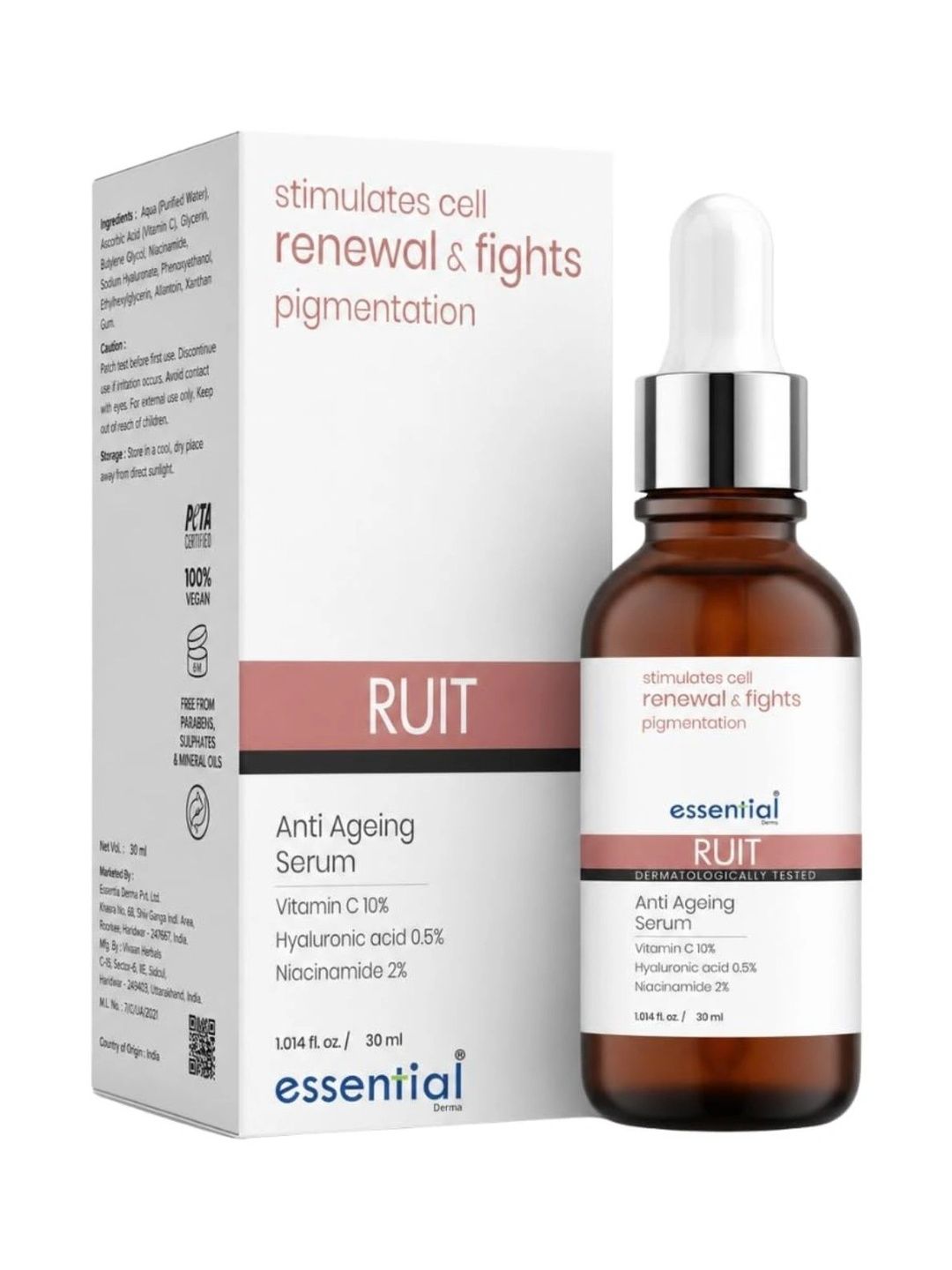 Essential Derma Anti Ageing Serum With Vitamin C - 30 ml-picture-32