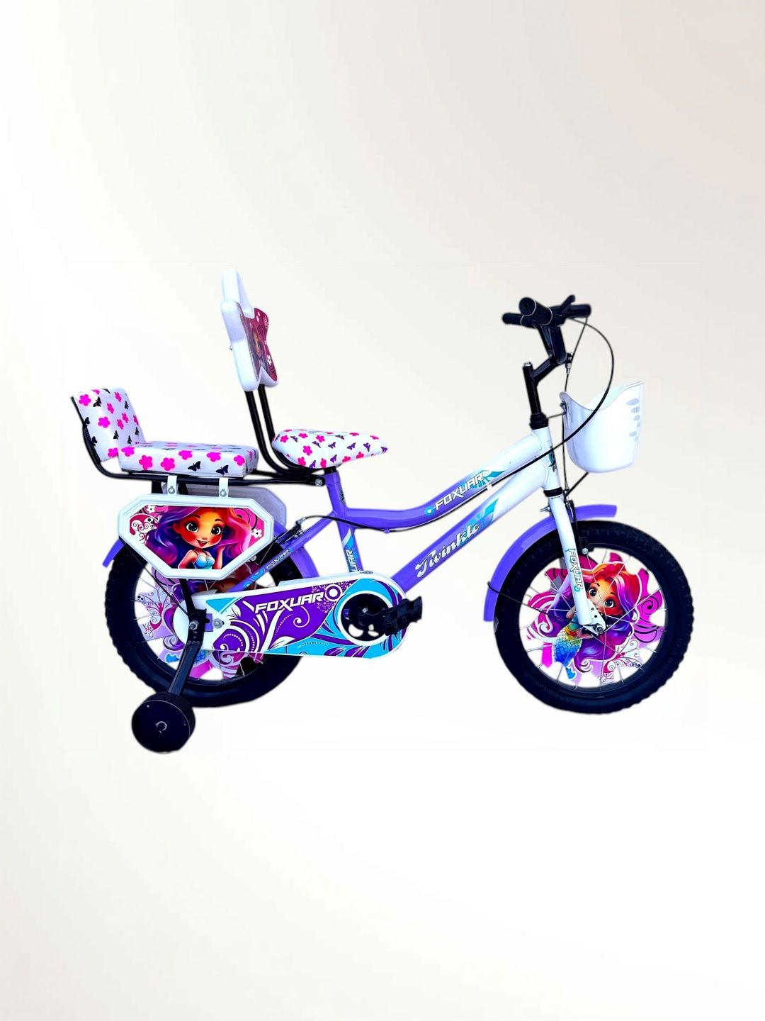 FOXGLOVE TWINKLE Patterned Glossy Bicycle - 16 Inch-image-14