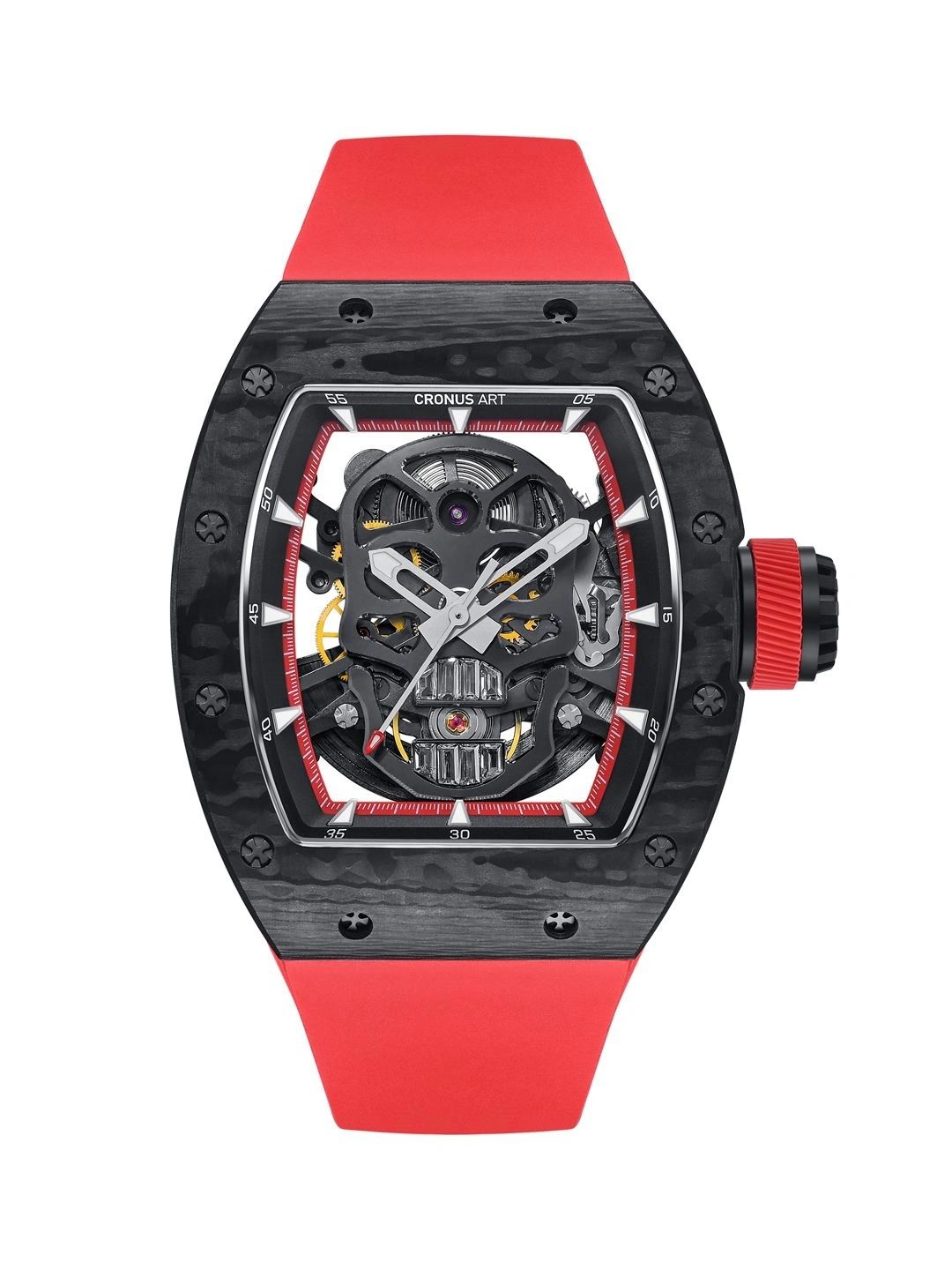 Cronus Art Men Skeleton Dial & Straps Analogue Automatic Motion Powered Watch CM002-035-image-48