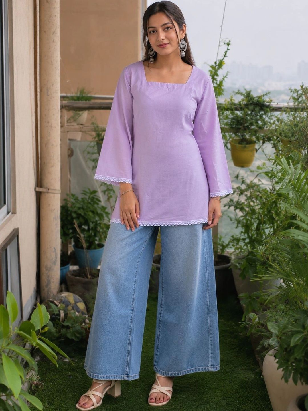 KALINI Square Neck Kurti-picture-15