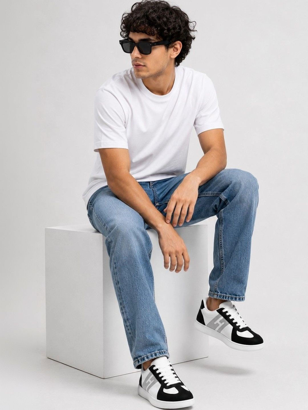 Harvard Men Colourblocked Sneakers-picture-23