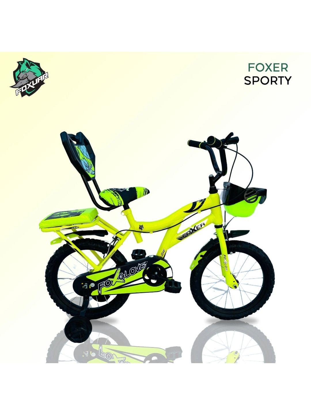 FOXGLOVE FOXER Patterned Glossy Bicycle - 16 Inch-picture-41