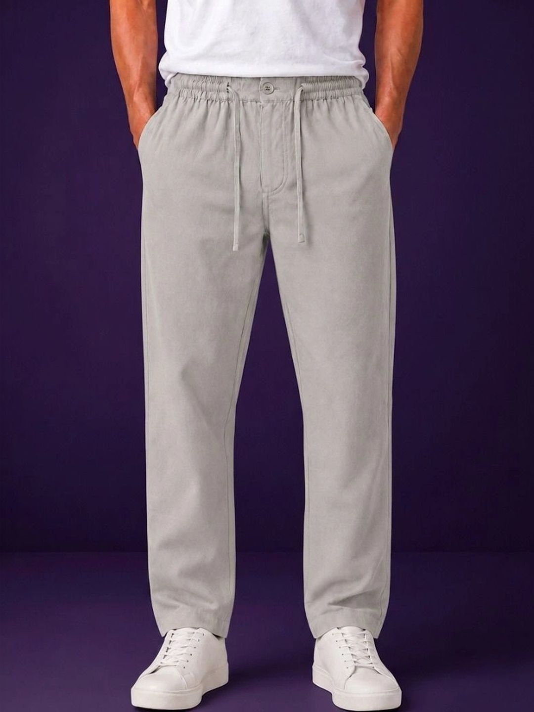 Nplusonefashion Men Straight Fit Trousers-picture-33