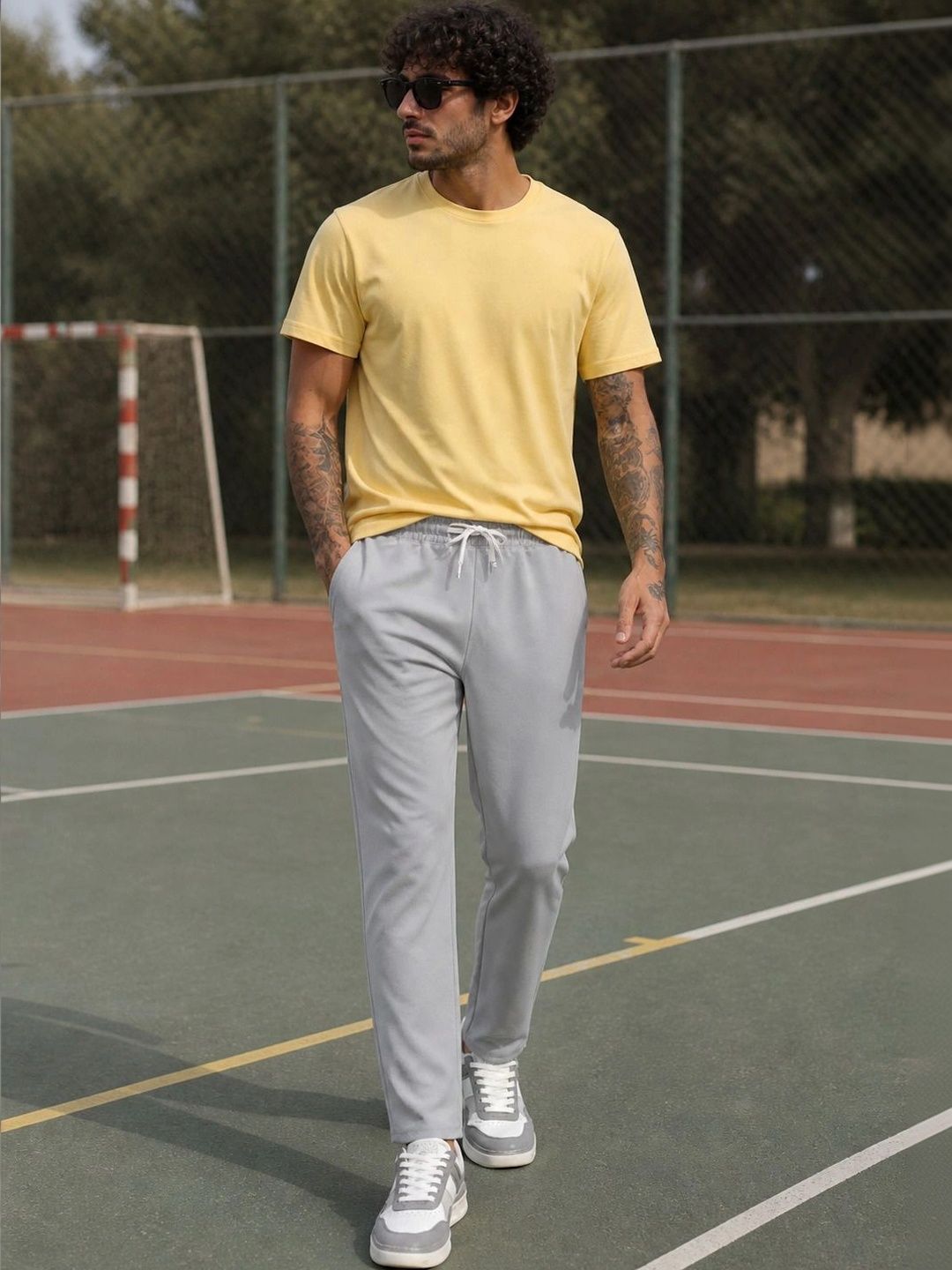 SZN Men Regular Fit Training Track Pants-picture-49
