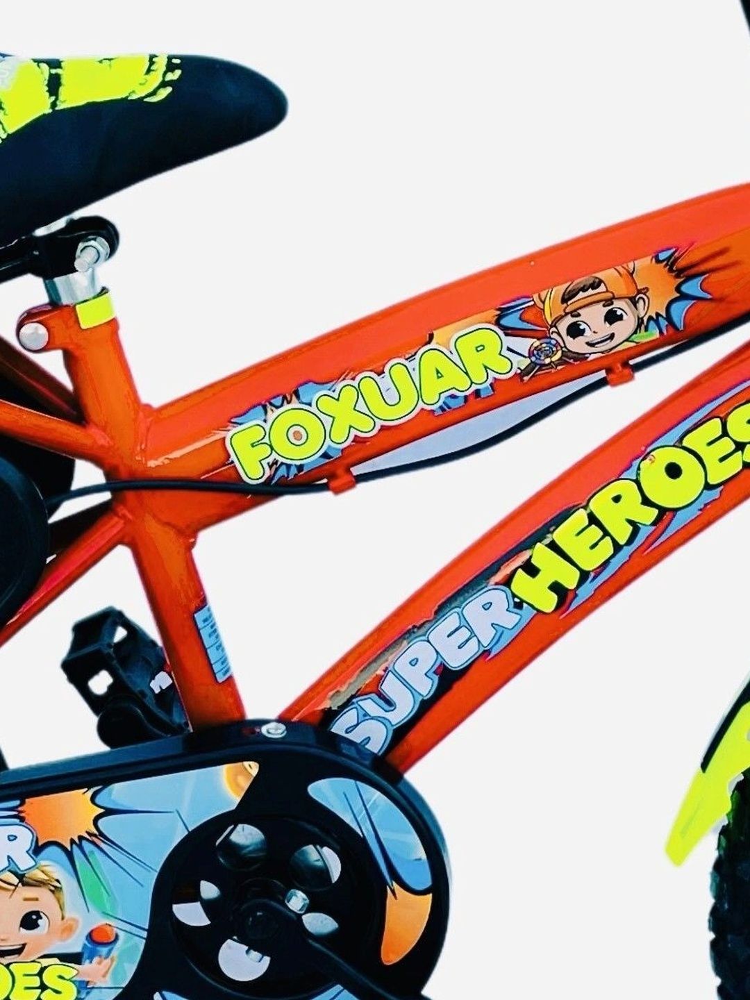 FOXGLOVE SUPERHEROS Patterned Glossy Bicycle - 16 Inch-picture-16