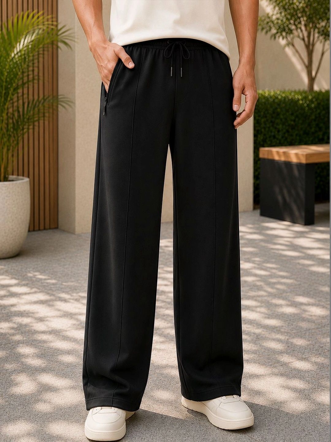 RETWE Men Baggy Training Track Pants-picture-14