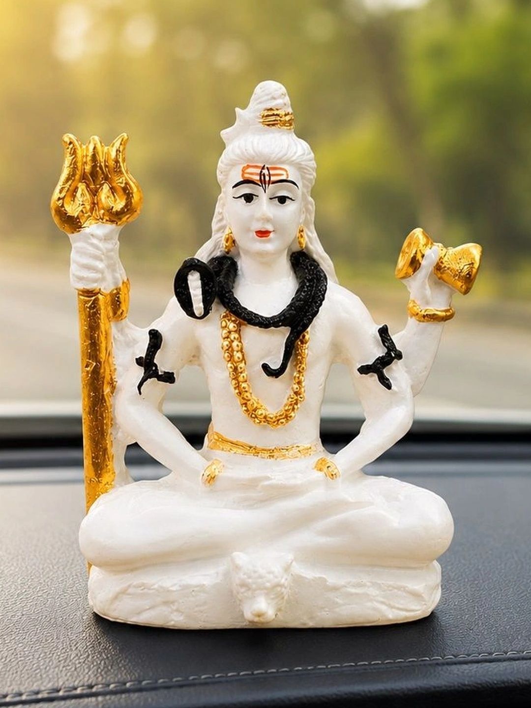 Adhvik White Religious Idol Showpiece-picture-42