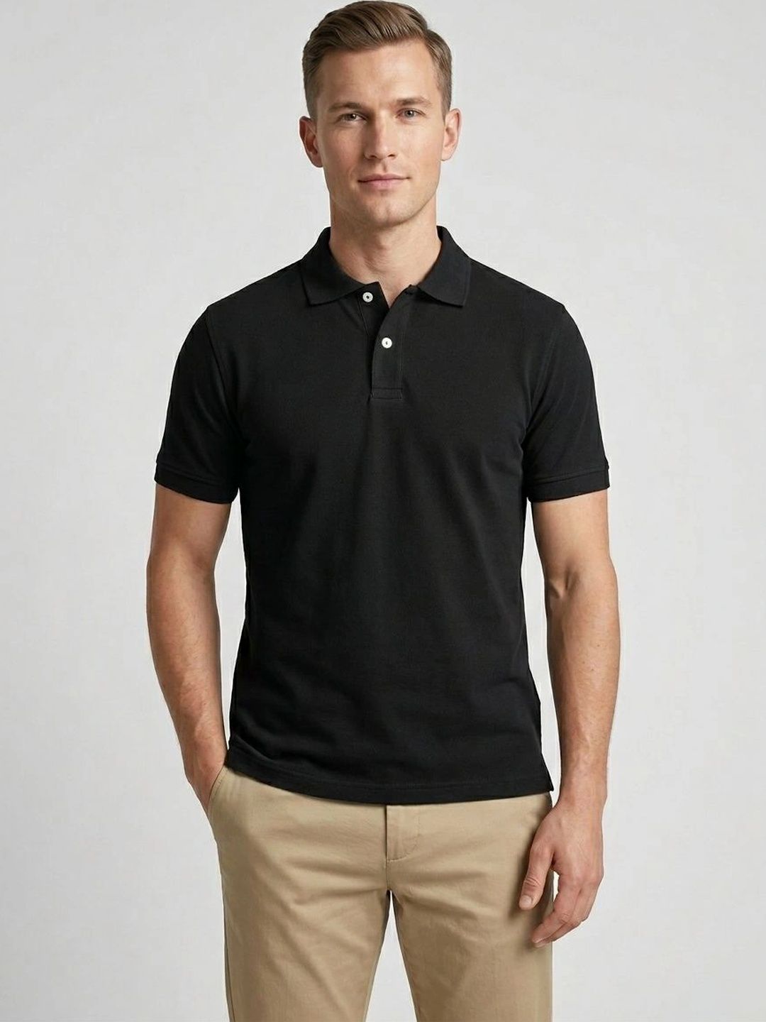 R.Code by The Roadster Life Co. Men Polo Collar T-shirt-picture-45