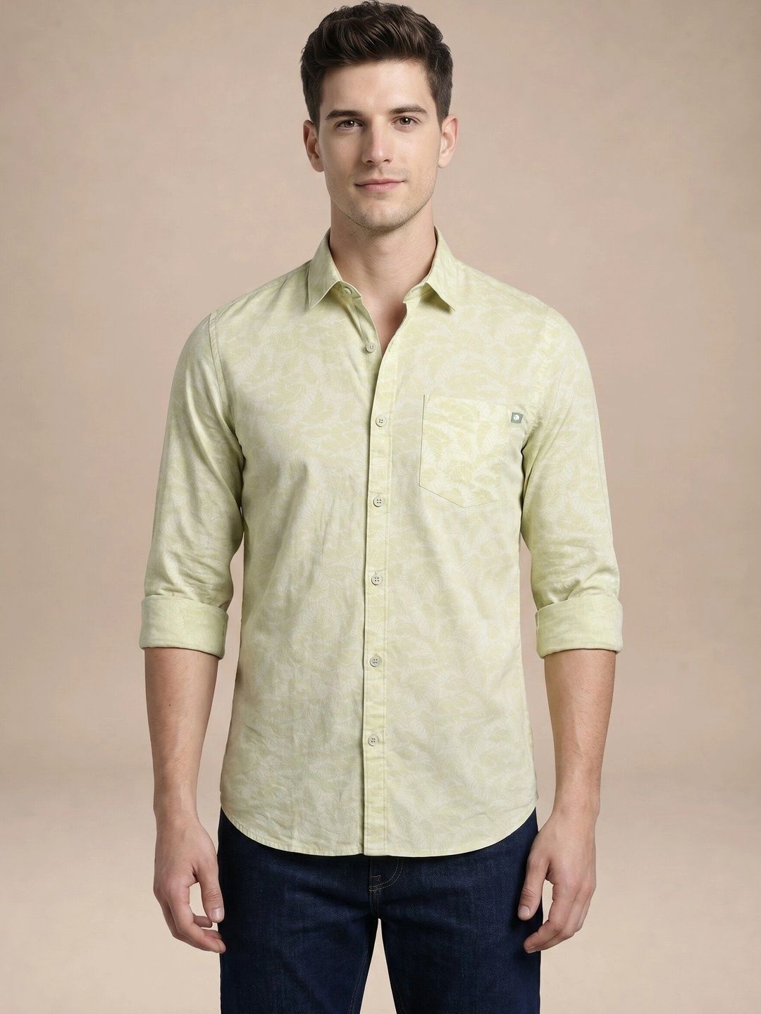 Turtle Men Relaxed Slim Fit Printed Casual Shirt-picture-18