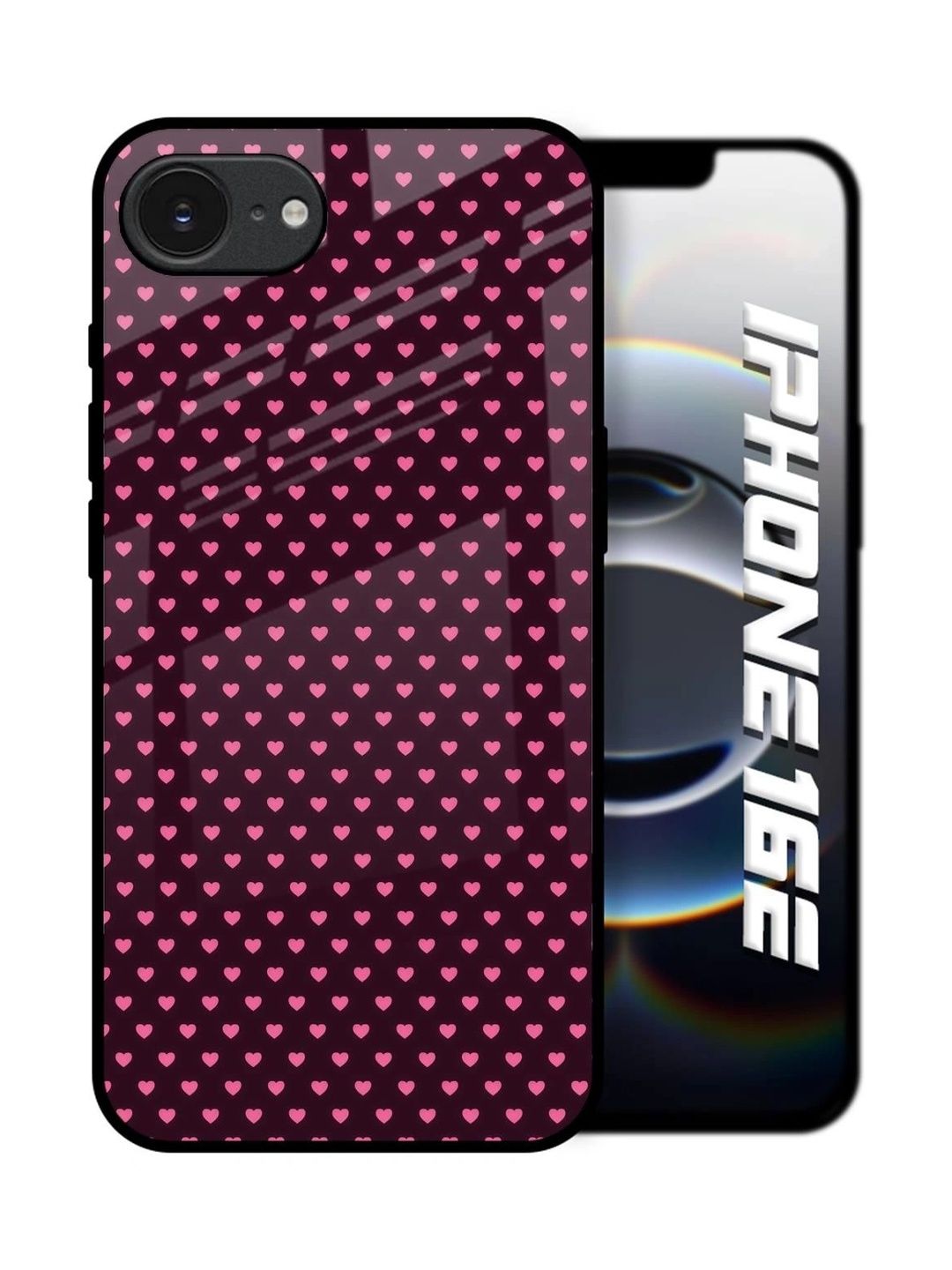 QRIOH Geometric Printed Apple iPhone 16e Back Case Mobile Accessories-picture-22