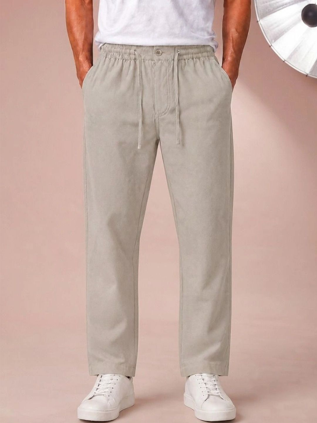 Nplusonefashion Men Straight Fit Trousers-picture-41