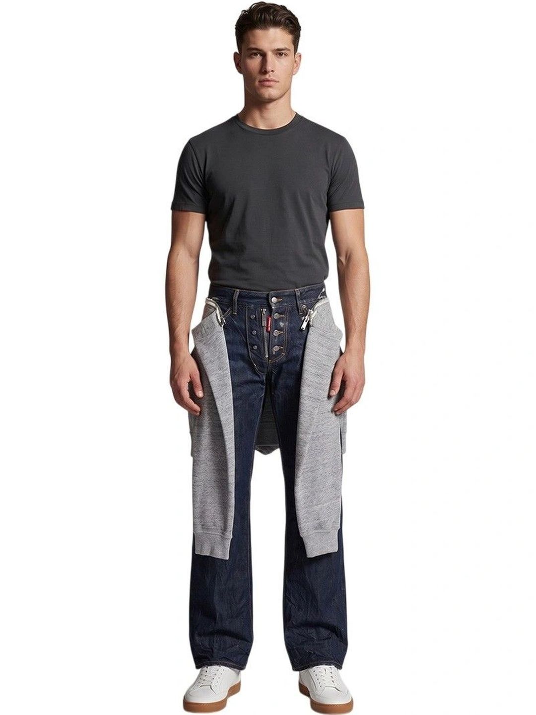 Dsquared2 Men Bootcut Mid-Rise Jeans-picture-14