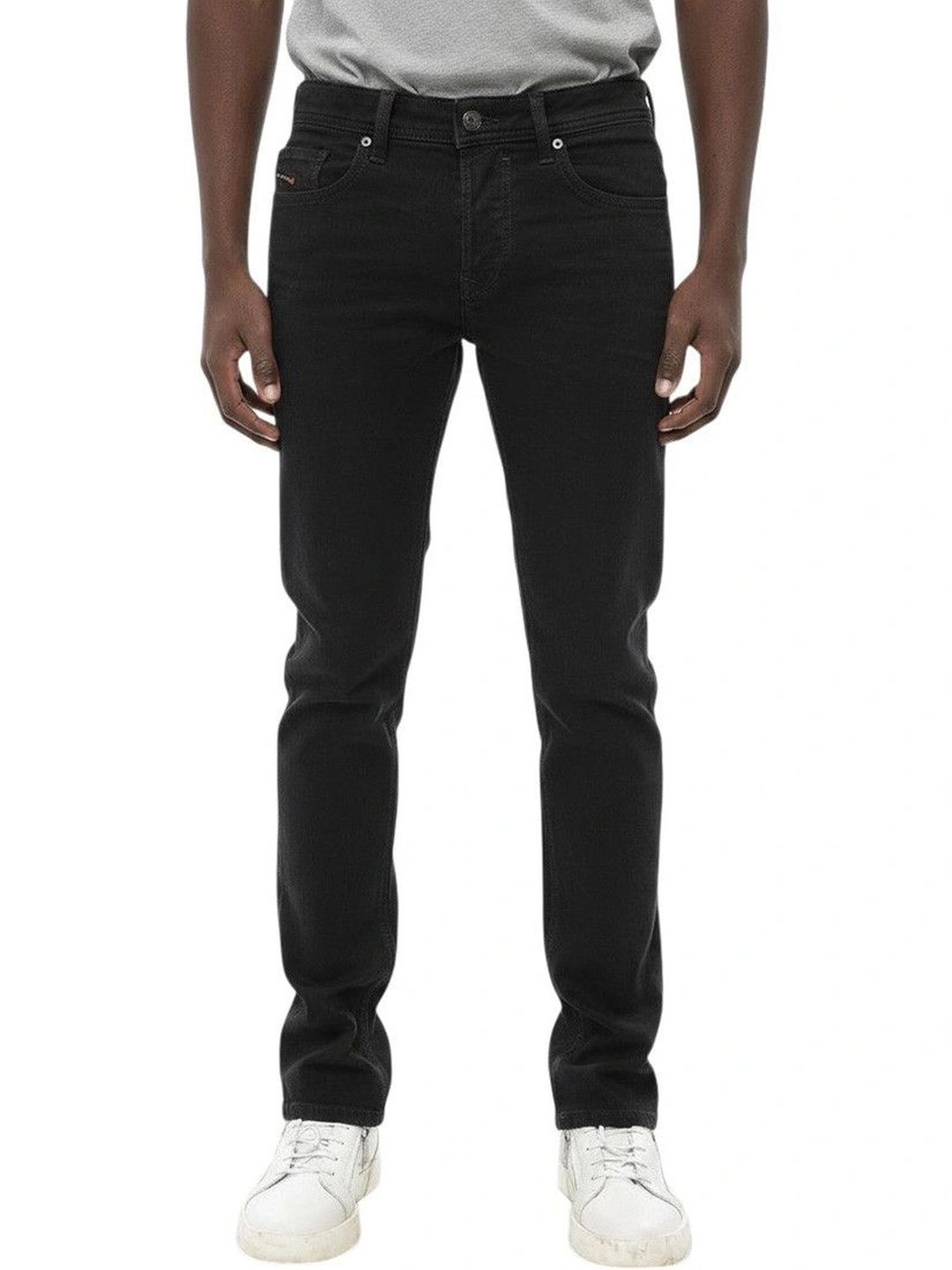 DIESEL Men Regular Fit Mid-Rise Jeans-picture-27
