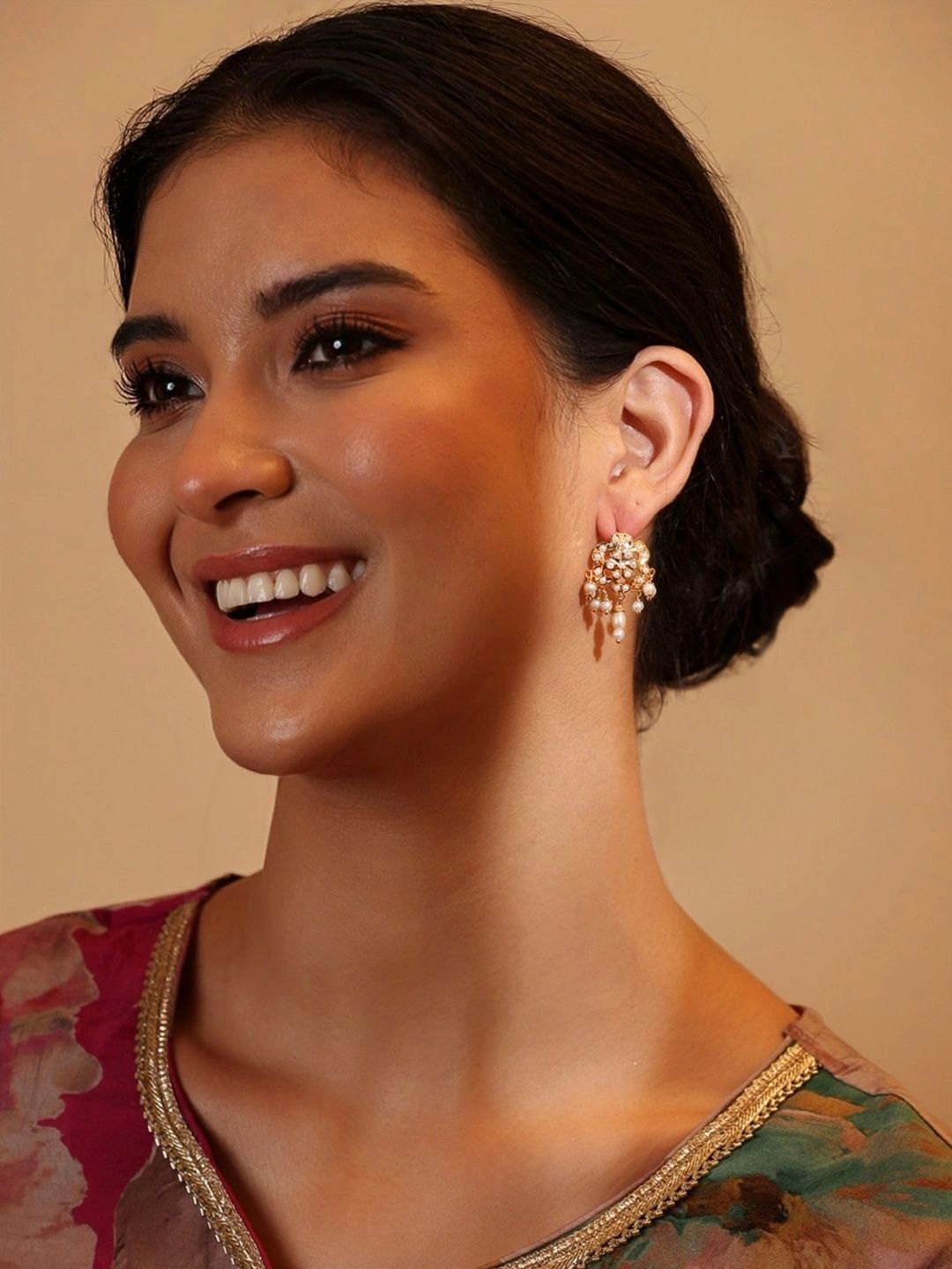 Biba Floral Drop Earrings-image-4