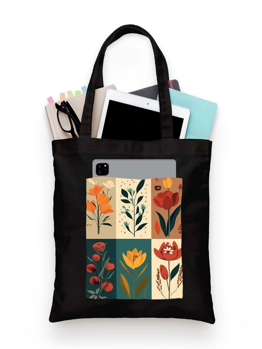 ZORI Floral Printed Tote Bag-picture-28