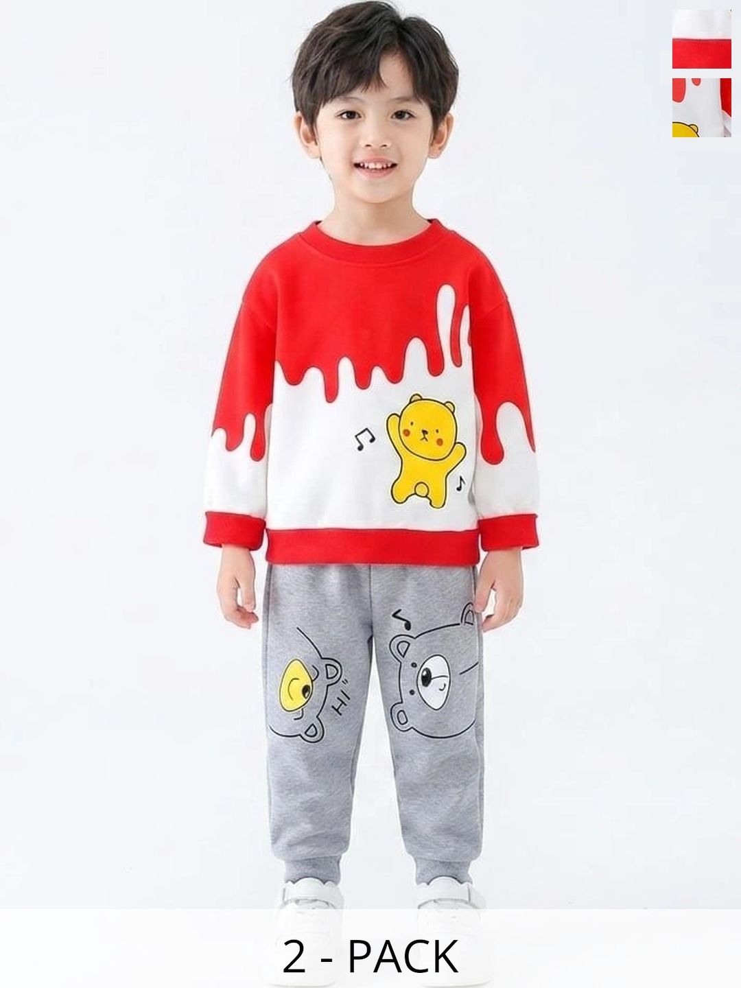 Pink Angel Unisex Printed Sweatshirt & Joggers-picture-50