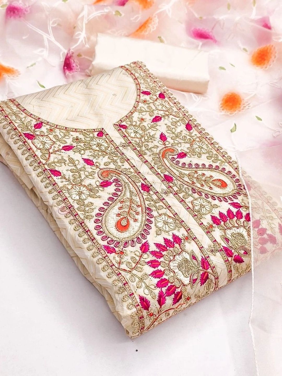 Moda Rapido Embroidered Unstitched Dress Material-image-16