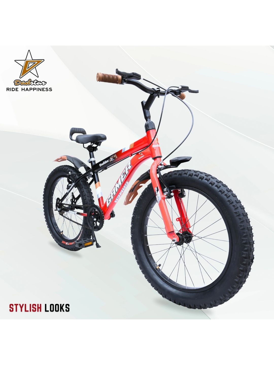 DADSTAR GAMER Patterned Glossy Bicycle - 20 Inch-image-15