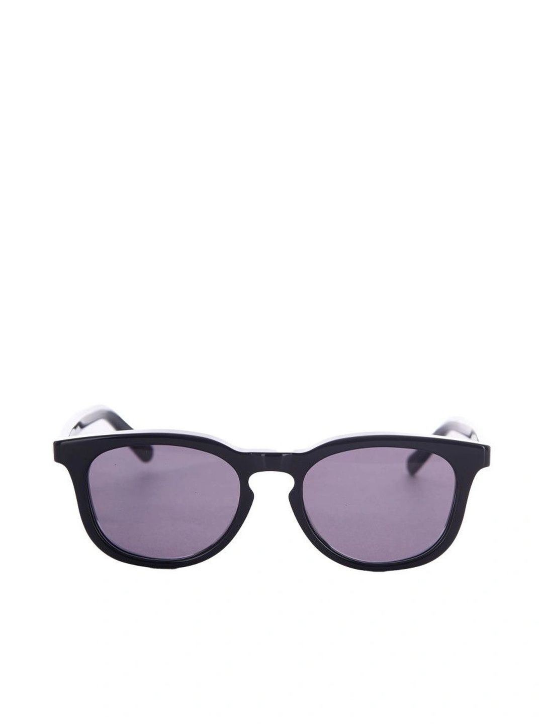MM6 Maison Margiela Men Grey Lens & Black Round Sunglasses with-image-48
