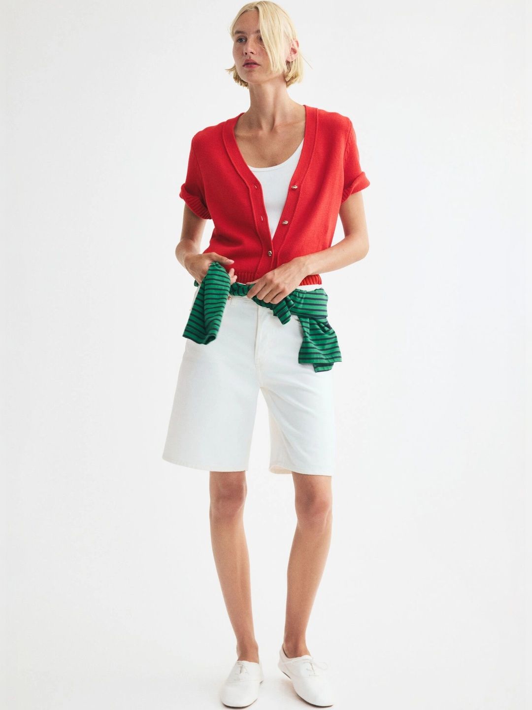 H&M Women Short-Sleeved Cardigan-picture-29