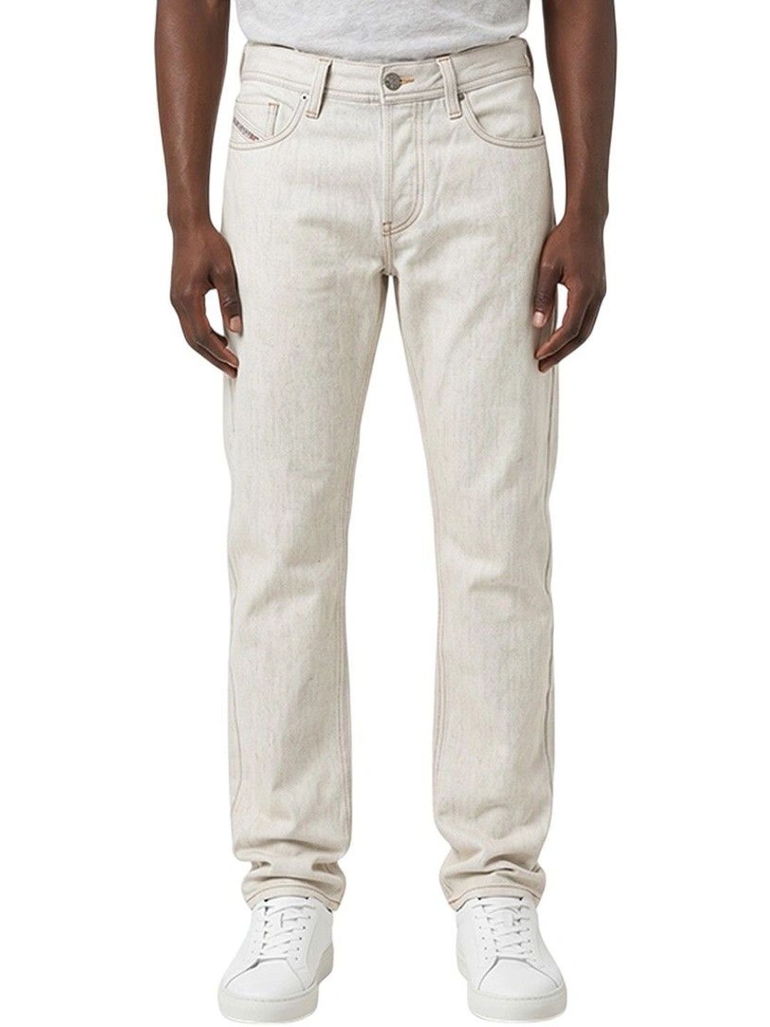 DIESEL Men Straight Fit Mid-Rise Jeans-picture-21