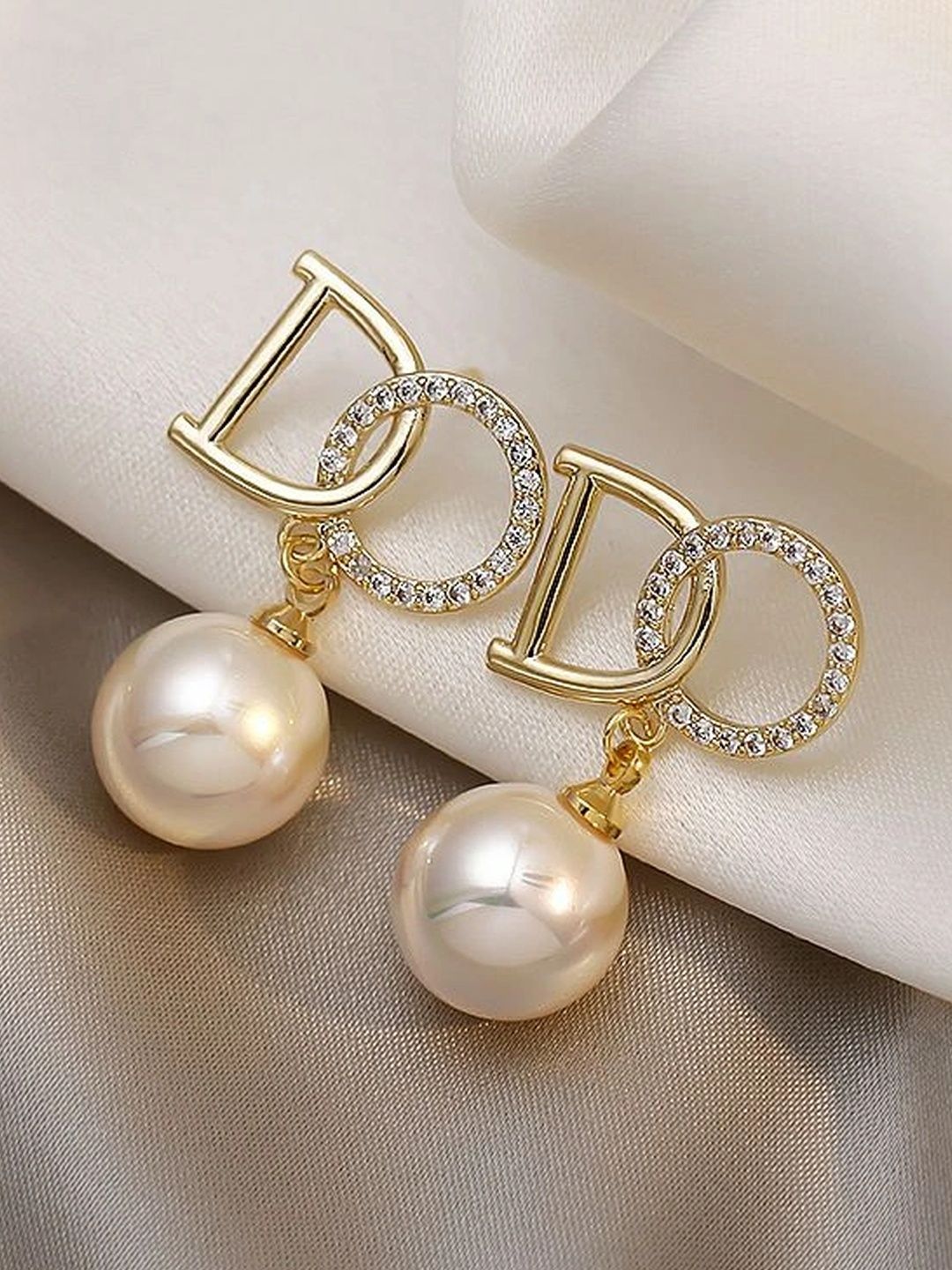 Celestria Geometric Drop Earrings-image-26