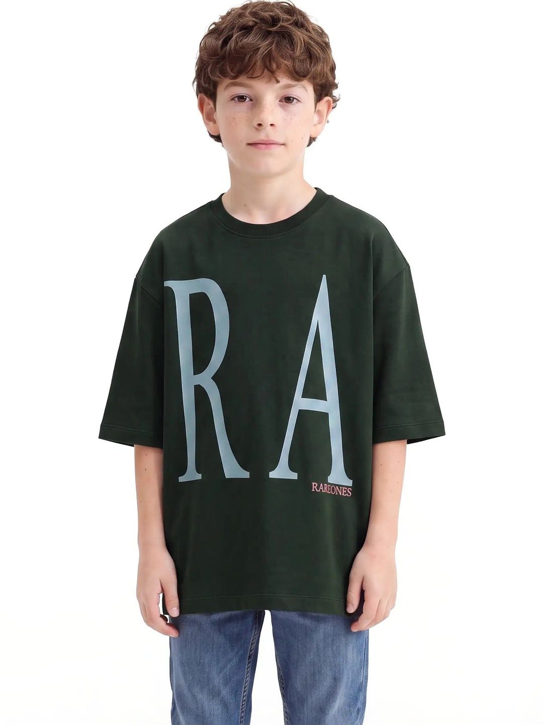 RARE ONES Boys Typography Printed T-shirt-image-19