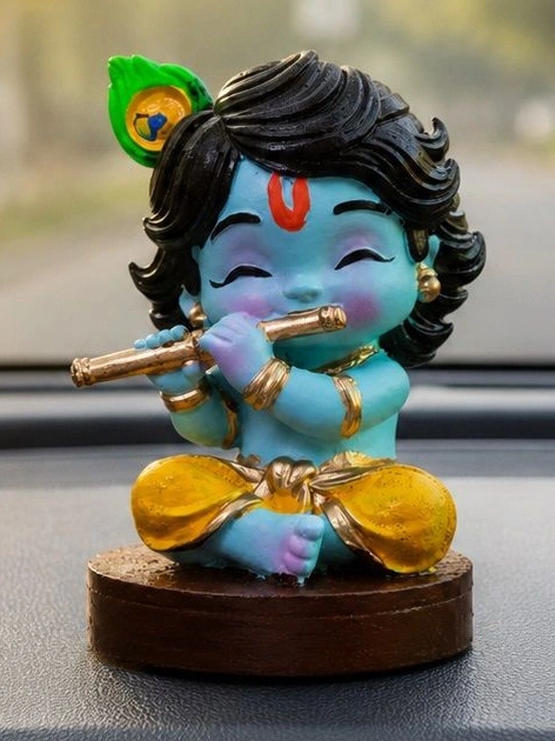 Adhvik Blue Religious Idol Showpiece-image-17