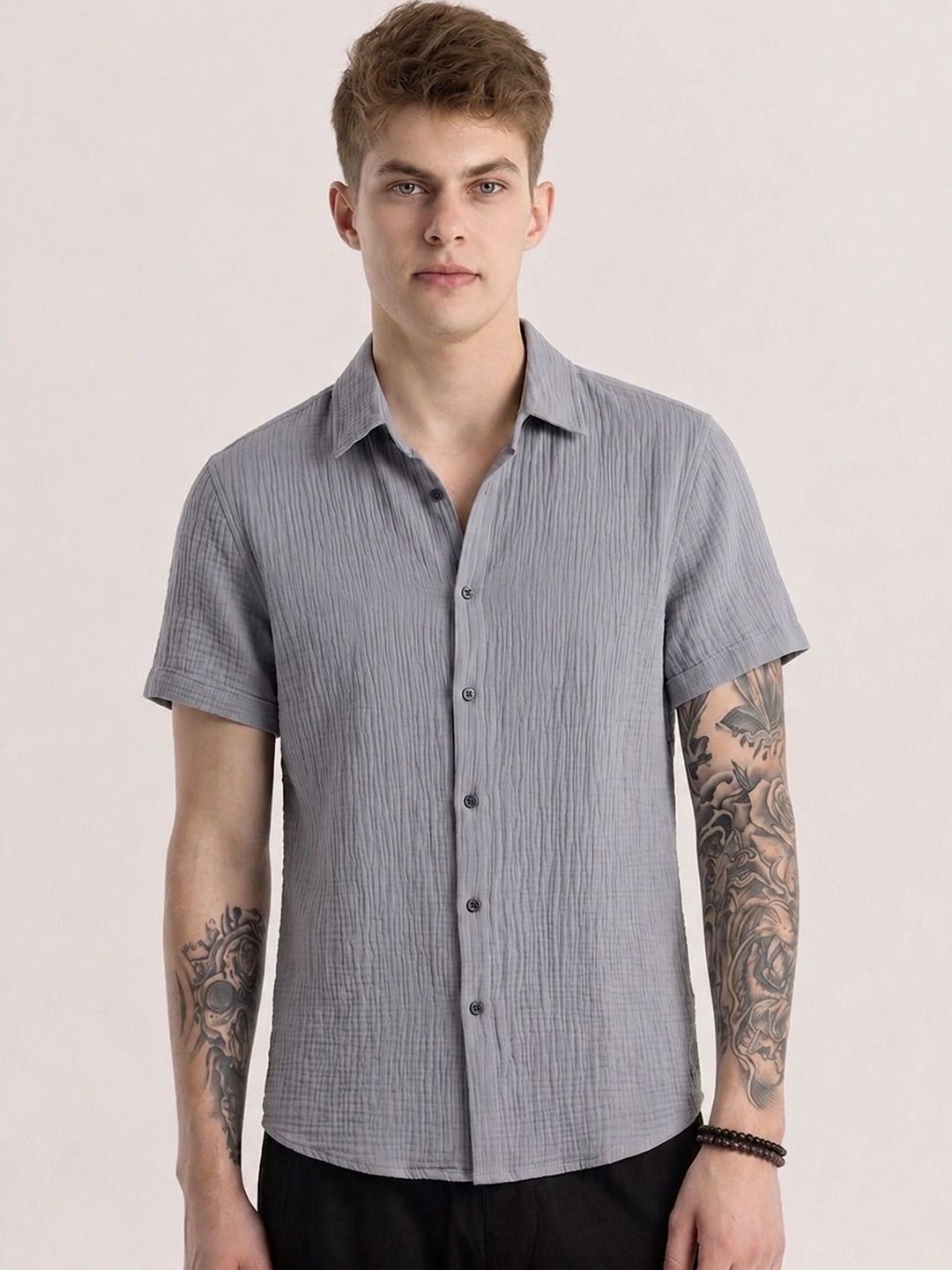 SZN Men Classic Casual Shirt-picture-38