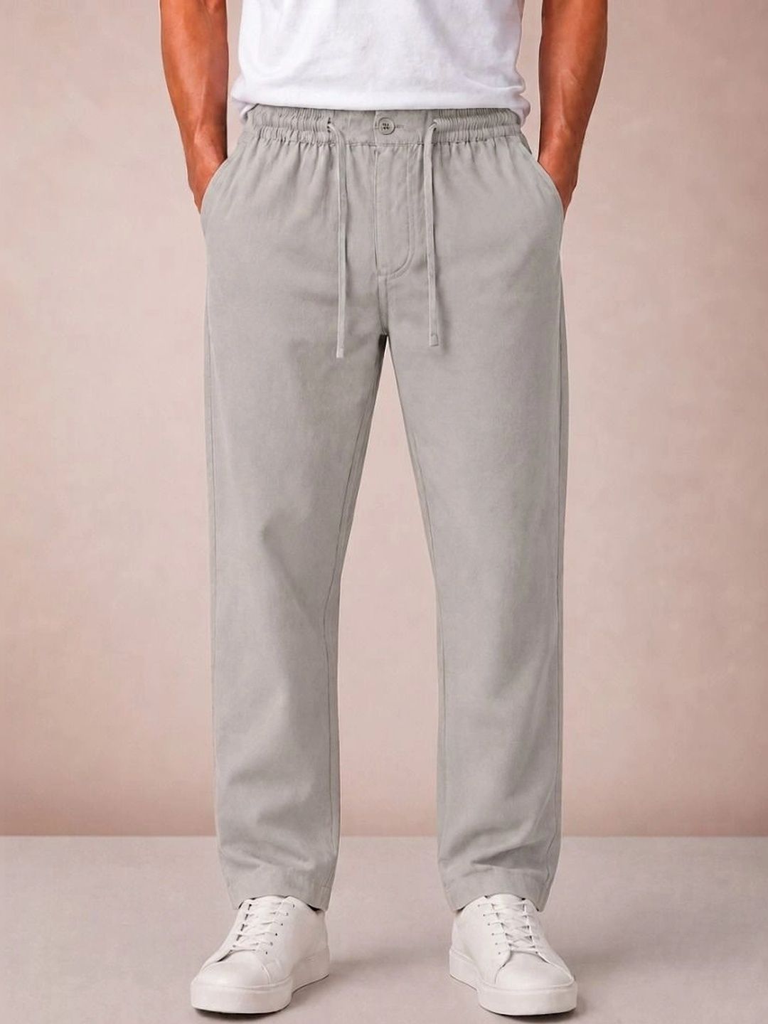 Nplusonefashion Men Straight Fit Trousers-picture-45