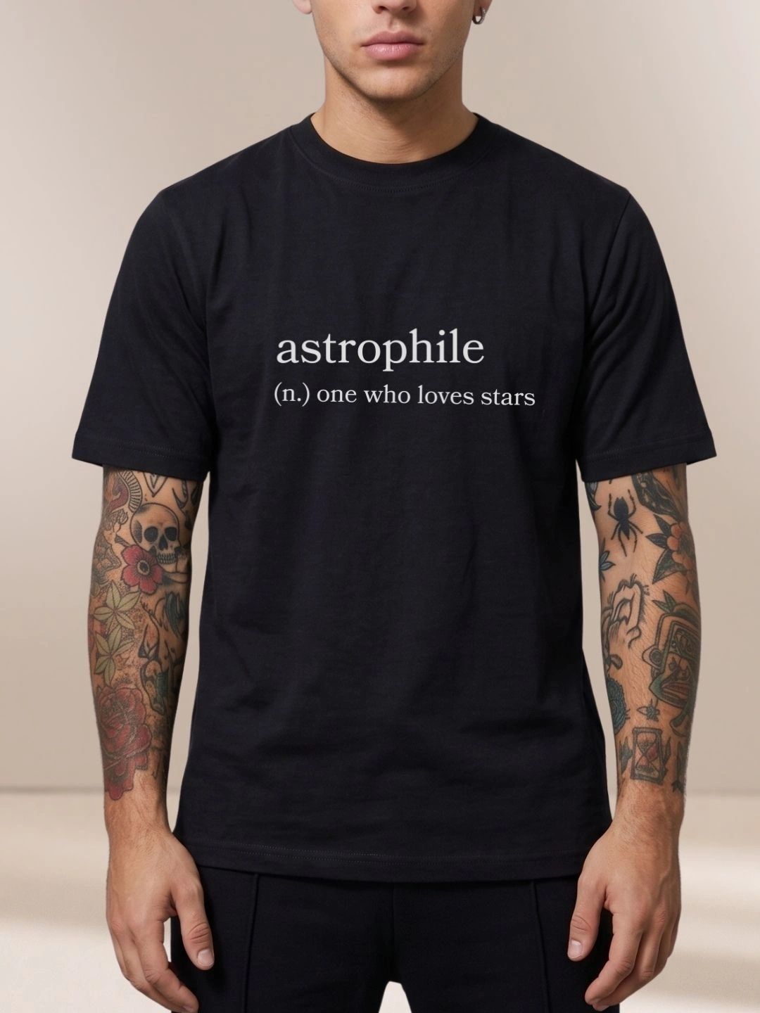 MEG FASHION Men Typography Printed T-shirt-picture-37