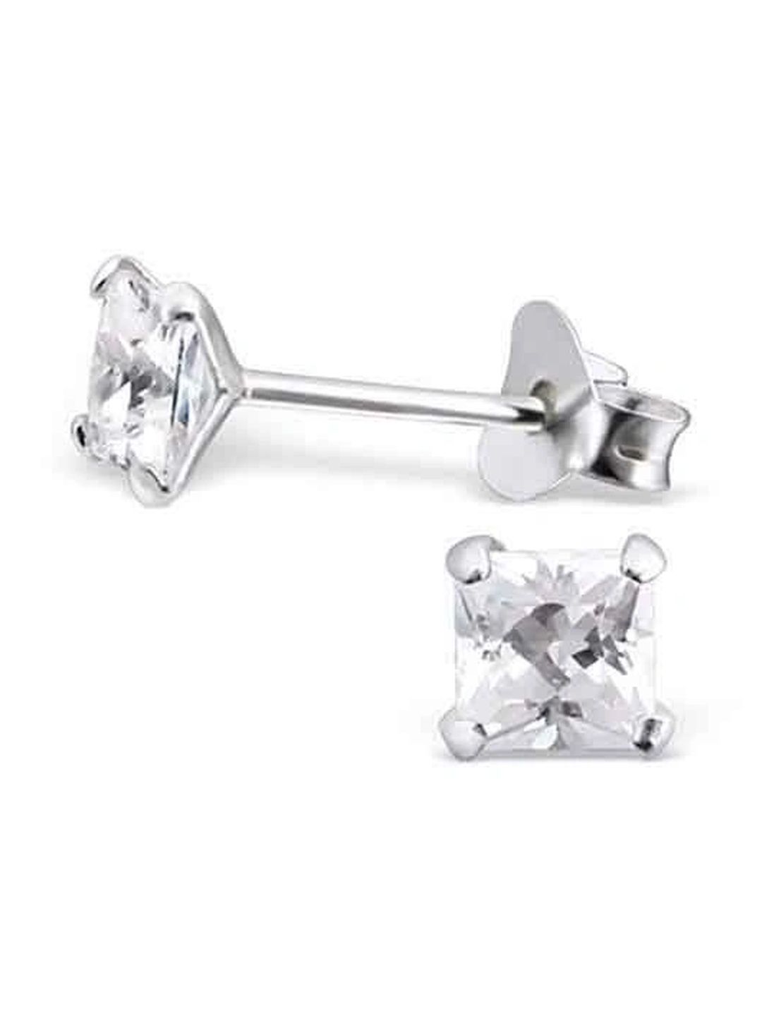 STERLINGLOW ABHOOSHAN Square Studs Earrings-picture-19