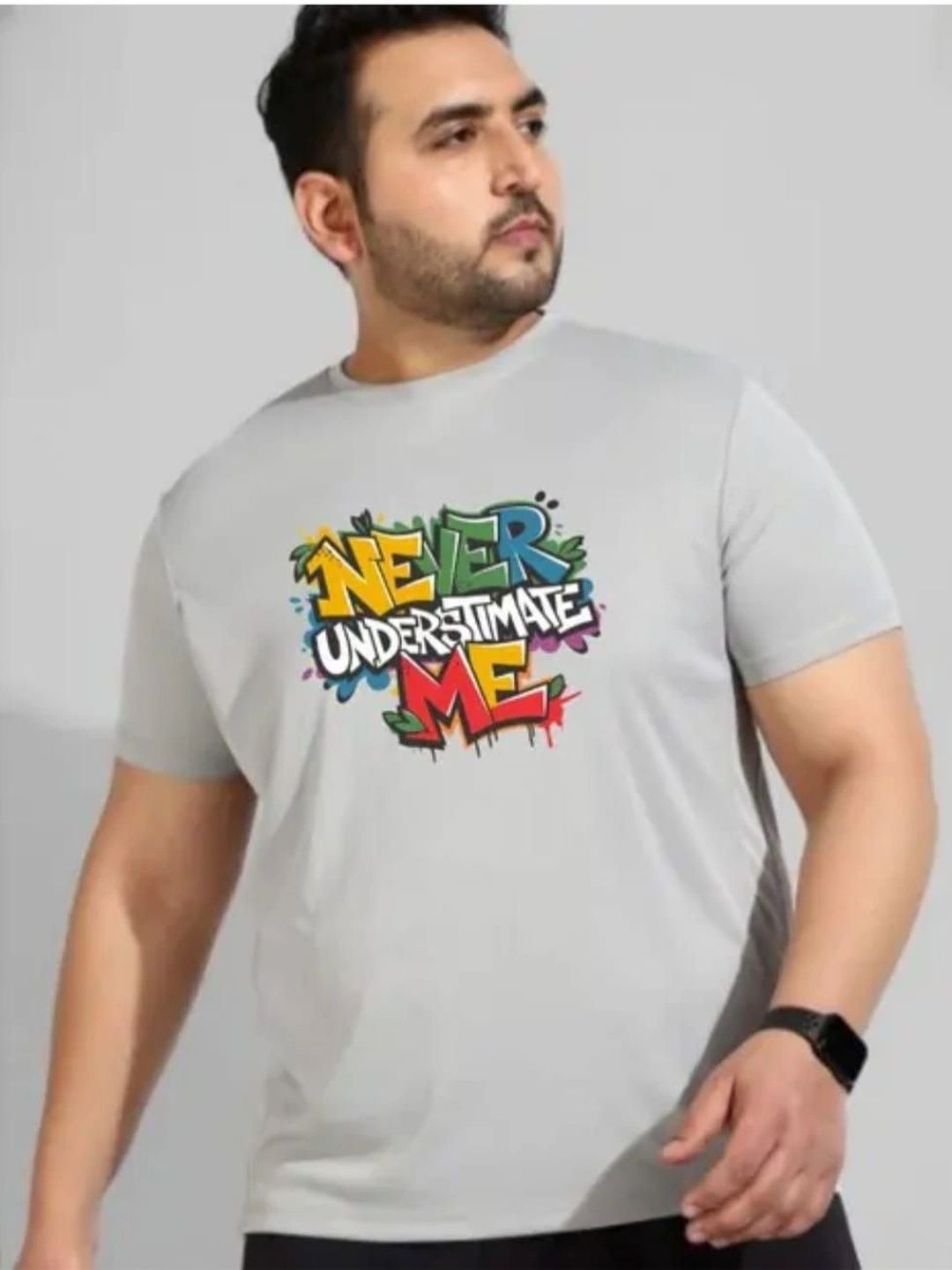 DAAWEAR OUTFITS Men Typography Printed T-shirt-picture-18