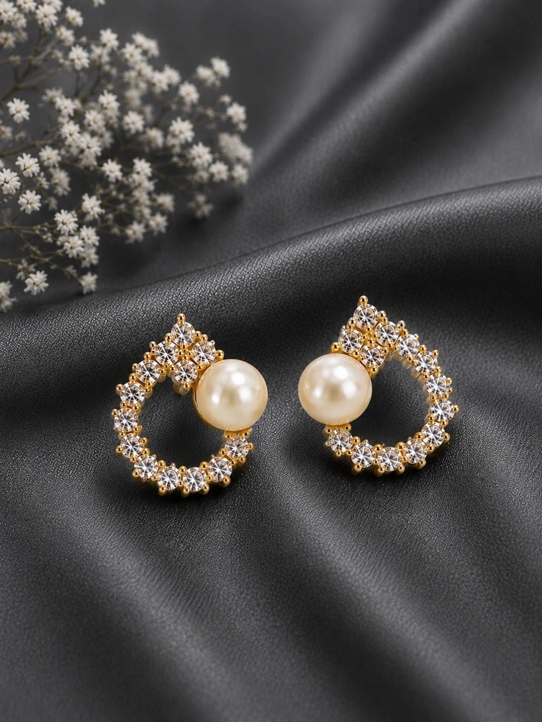 ZINU Teardrop Shaped Studs Earrings-picture-49