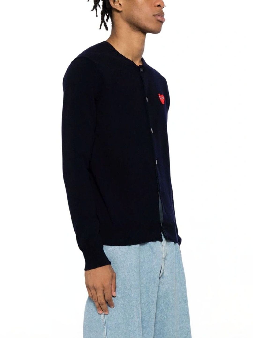 Comme Des Garcons Men Woollen Cardigan-picture-36