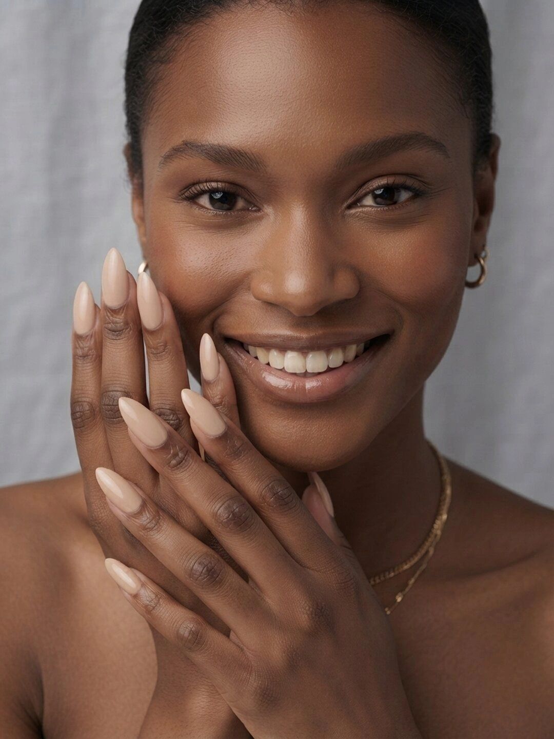 Krelin Set Of 24 Press-On Nail Extensions with Liquid Glue - Classic Nude Beige-picture-33