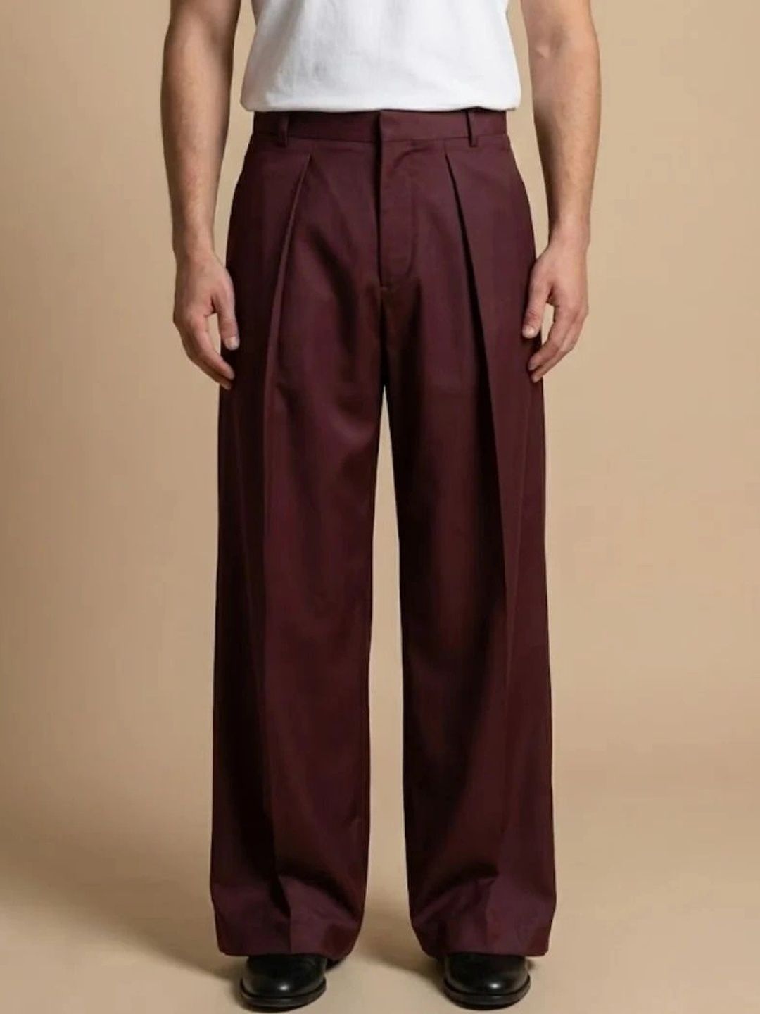 D'AVARRIO Men Relaxed Trousers-picture-30
