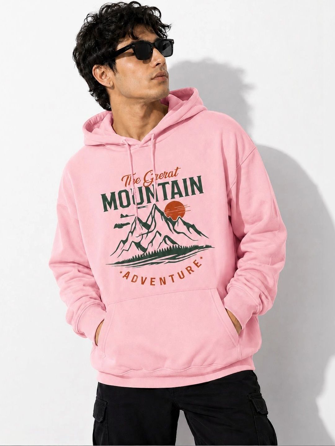 PERSONALITEE Men Printed Hooded Sweatshirt-picture-12